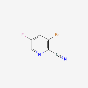 3-Bromo-5-fluoro-2-cyanopyridine, 97%