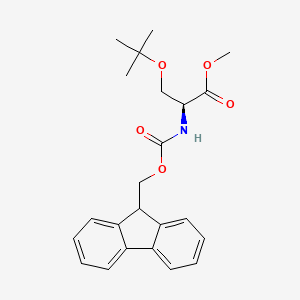 Methyl n-(((9h-fluoren-9-yl)methoxy)carbonyl)-o-(tert-Butyl)-l-serinate