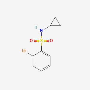 N-Cyclopropyl 2-bromobenzenesulfonamide