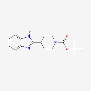 tert-Butyl 4-(1H-1,3-benzodiazol-2-yl)piperidine-1-carboxylate