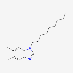 5，6-Dimethyl-1-nonyl-1H-benzimidazole