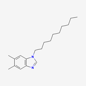 1-Decyl-5,6-dimethyl-1H-benzimidazole