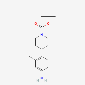 tert-Butyl 4-(4-amino-2-methylphenyl)piperidine-1-carboxylate