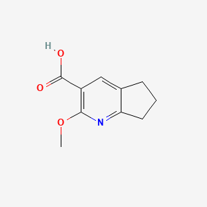 2-Methoxy-6,7-dihydro-5H-cyclopenta[b]pyridine-3-carboxylic Acid