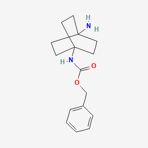 Benzyl (4-aminobicyclo[2.2.2]octan-1-yl)carbamate