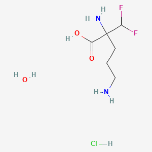Eflornithine hydrochloride monohydrate