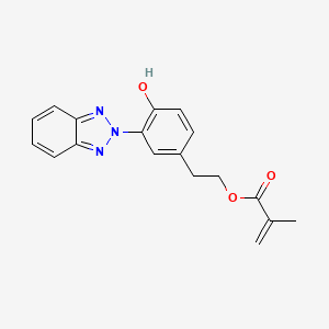 2-[2-Hydroxy-5-[2-(methacryloyloxy)ethyl]phenyl]-2H-benzotriazole