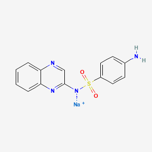 Sodium ((4-Aminophenyl)sulfonyl)(quinoxalin-2-yl)amide