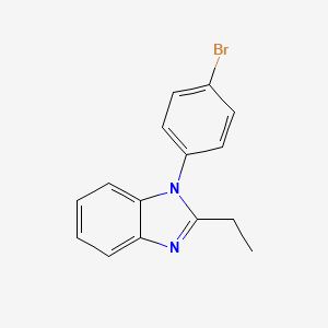 1-(4-Bromophenyl)-2-ethyl-1H-benzo[d]imidazole