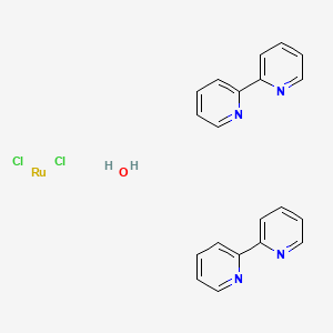(OC-6-22)-Bis(2,2'-bipyridine)dichlororuthenium(II) hydrate