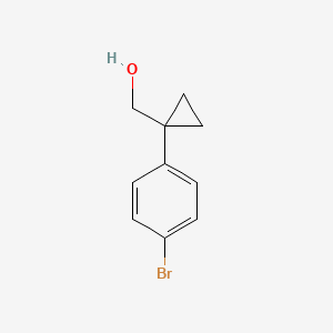 Cyclopropanemethanol, 1-(4-bromophenyl)-