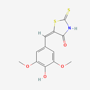 5-(4-Hydroxy-3,5-dimethoxybenzylidene)-2-thioxothiazolidin-4-one